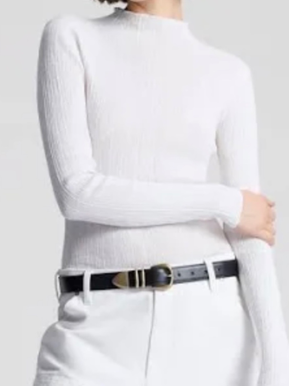 A.L.C sheer white top